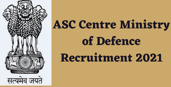 ASC Civil Motor Driver Recruitment
