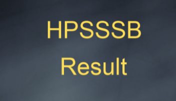 HPSSSB Result 2021