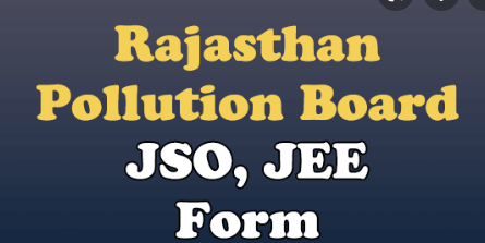 RSPCB JSO JEE Recruitment