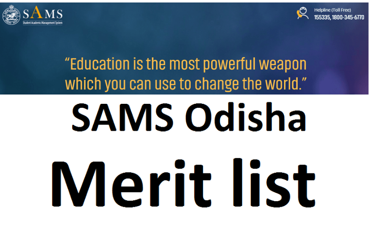 SAMS Odisha +3 Second Merit List