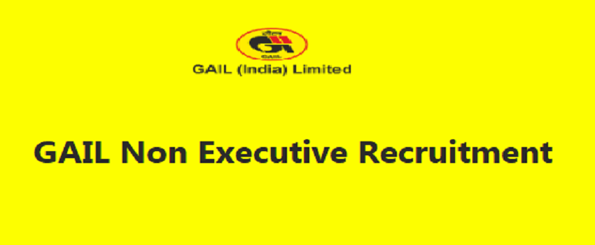 GAIL Non Executive Recruitment
